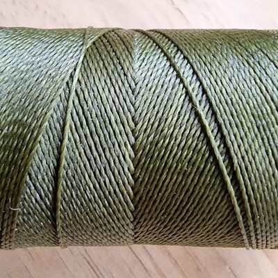Cor #88 0.5mm 330metre spool of Premium Linhasita 100% Waxed Polyester