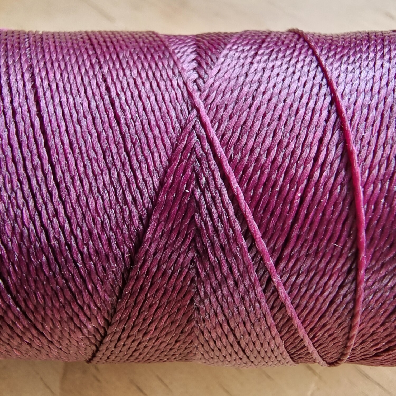 Cor #632 0.5mm 330metre spool of Premium Linhasita 100% Waxed Polyester