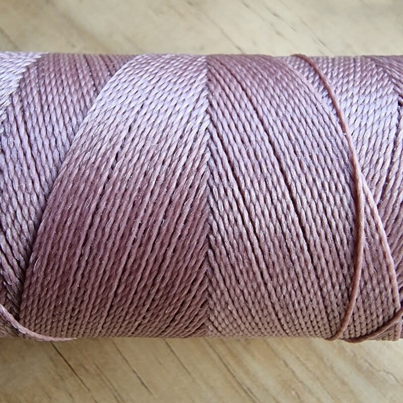 Cor #366 0.5mm 330metre spool of Premium Linhasita 100% Waxed Polyester