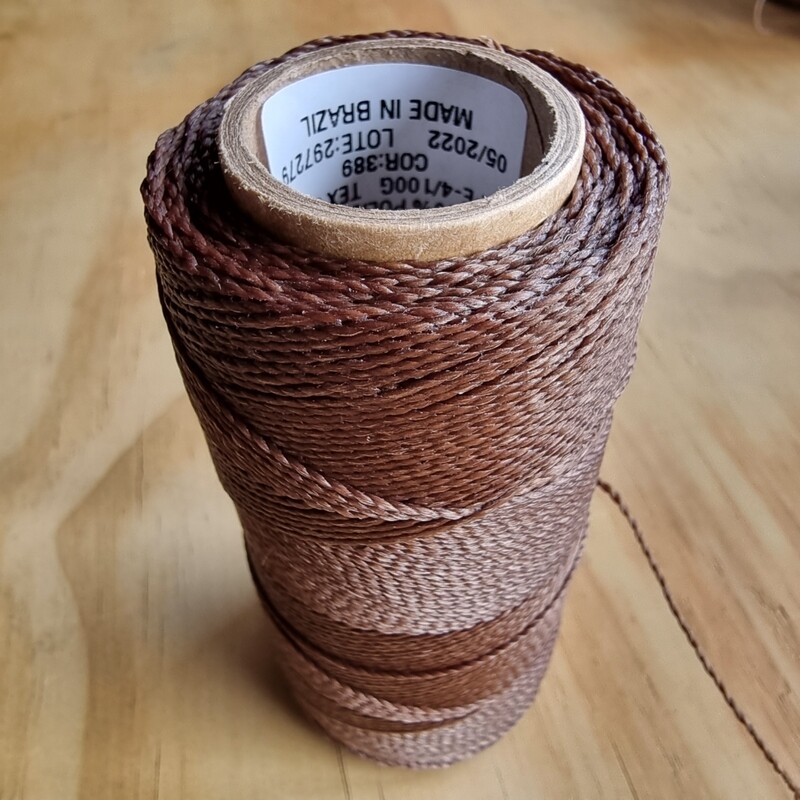 Cor #389 1mm Waxed Linhasita Thread 170m Spool