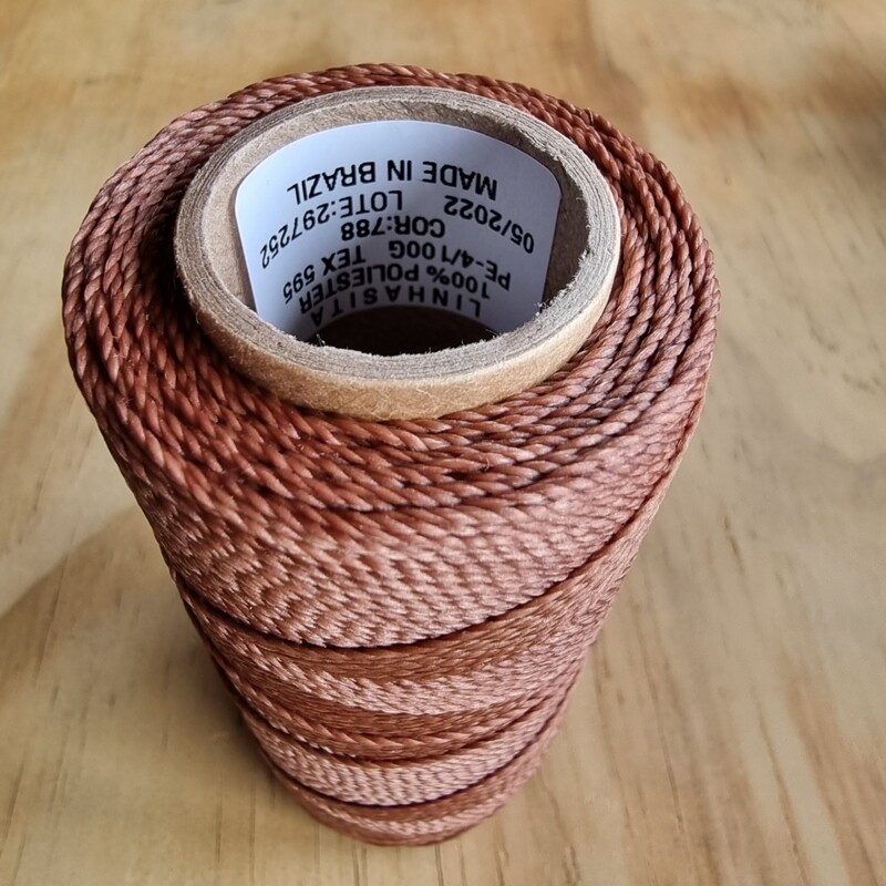 Cor #788 1mm Waxed Linhasita Thread 170m Spool
