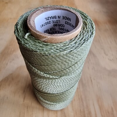 Cor #90 1mm Waxed Linhasita Thread 170m Spool