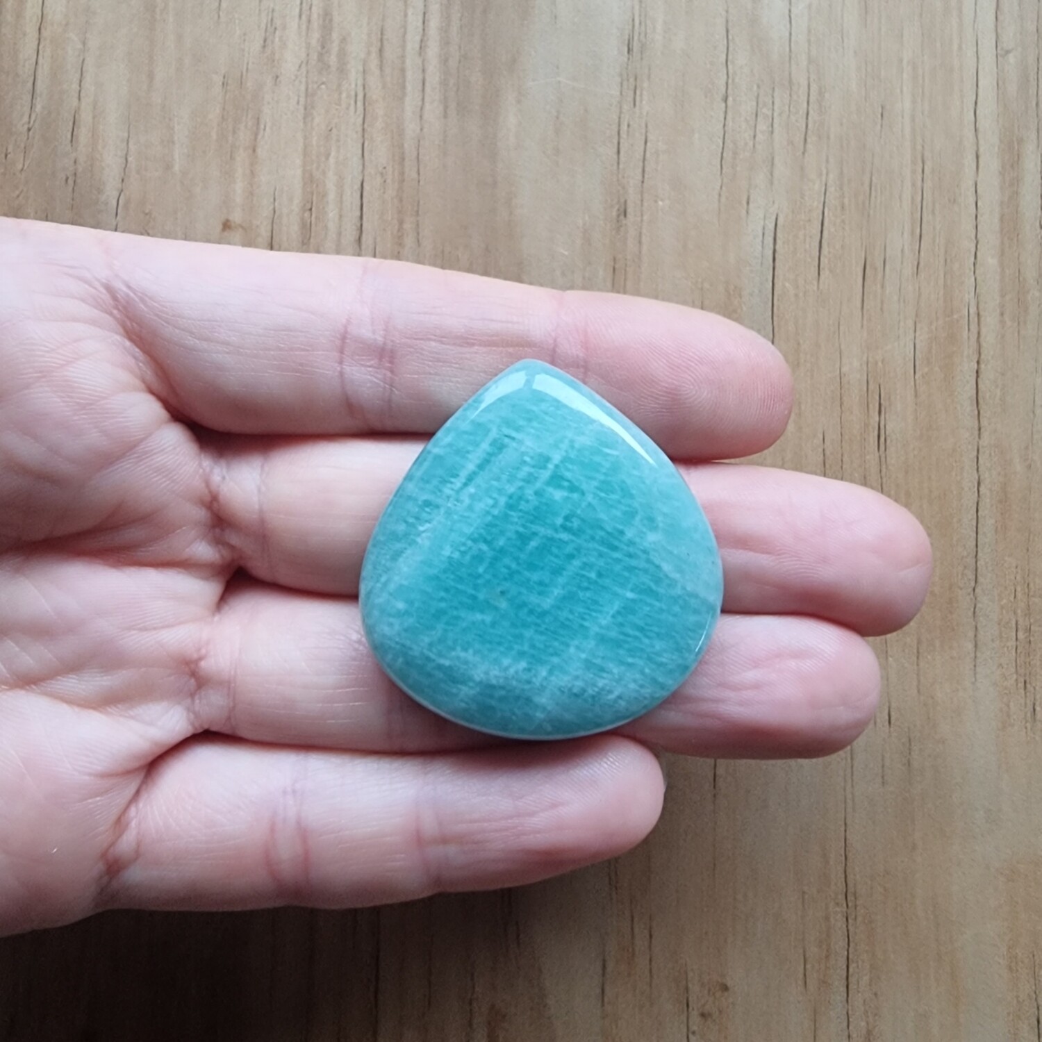 Amazonite Cabochon / Pendant for jewelry making or diy craft projects 30.2gr