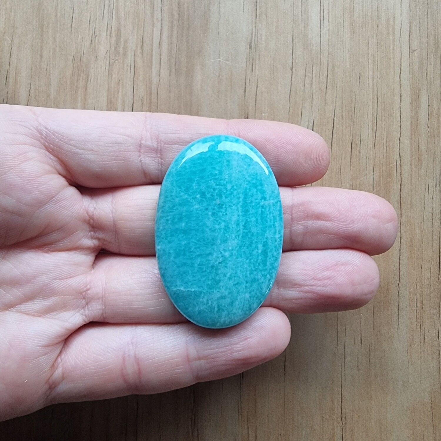 Amazonite Cabochon / Pendant for jewelry making or diy craft projects 30.8gr