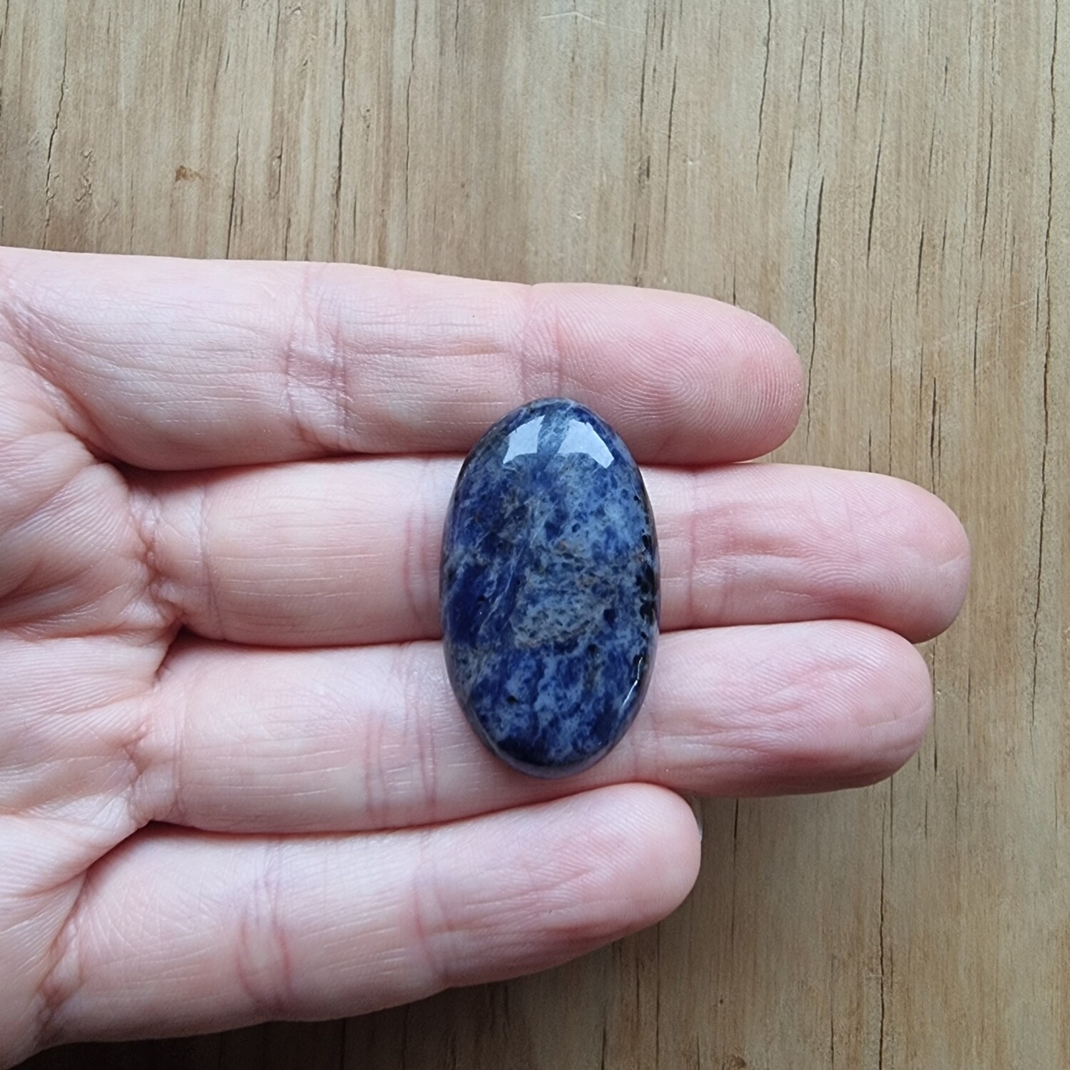 Sodalite Cabochon / Pendant for jewelry making or diy craft projects 11.8gr