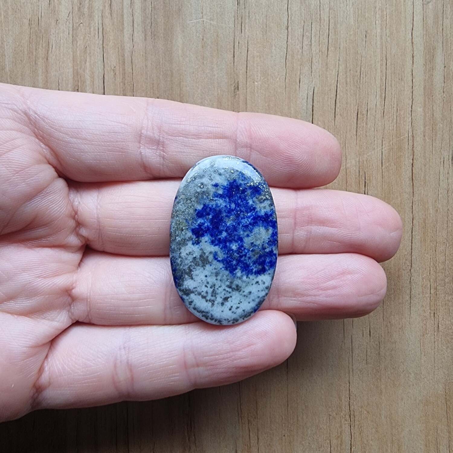 Lapis Lazuli Cabochon / Pendant for jewelry making or diy craft projects 16.2gr