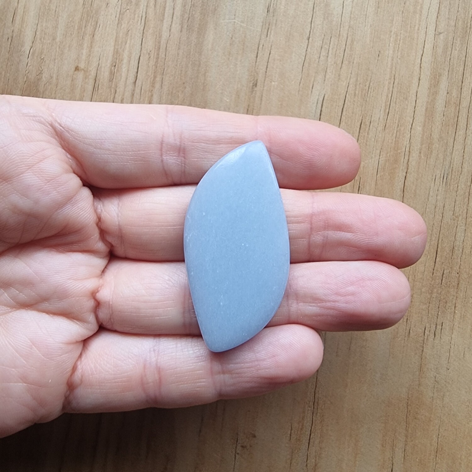 Angelite Cabochon / Pendant for jewelry making or diy craft projects 20gr