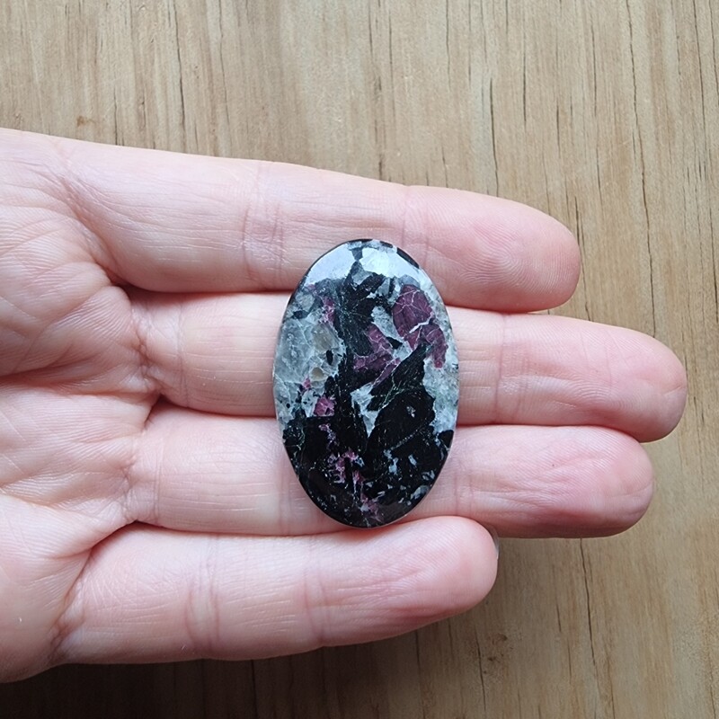 Eudialyte Cabochon / Pendant for jewelry making or diy craft projects 16.8gr