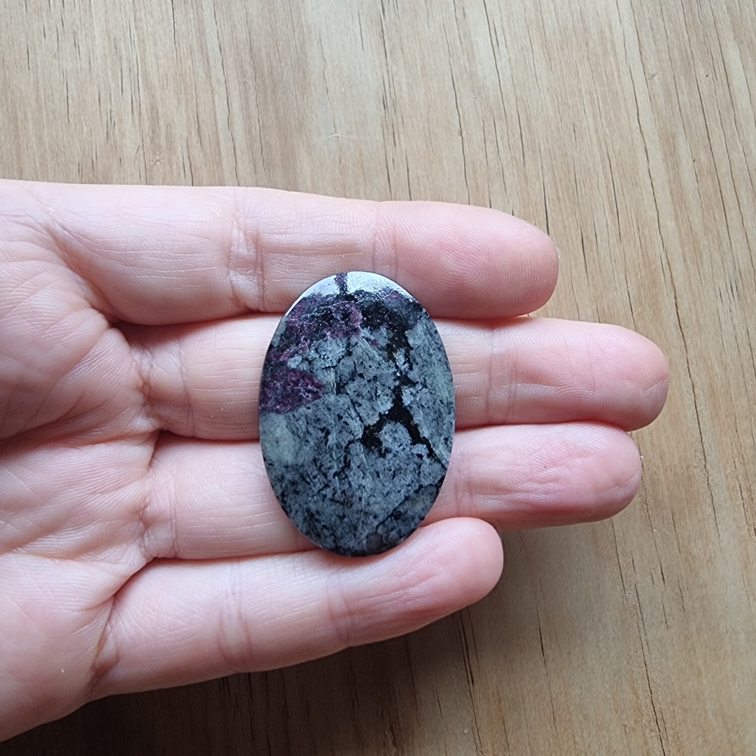 Eudialyte Cabochon / Pendant for jewelry making or diy craft projects 16.8gr