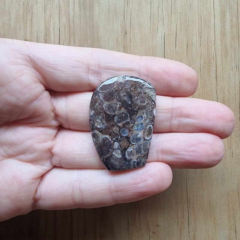 Turtela Jasper Cabochon / Pendant for jewelry making or diy craft projects 13.8gr