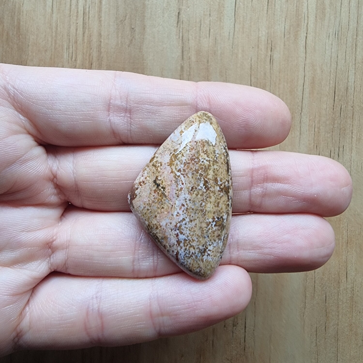 Ocean Jasper Cabochon / Pendant for jewelry making or diy craft projects 16.4gr