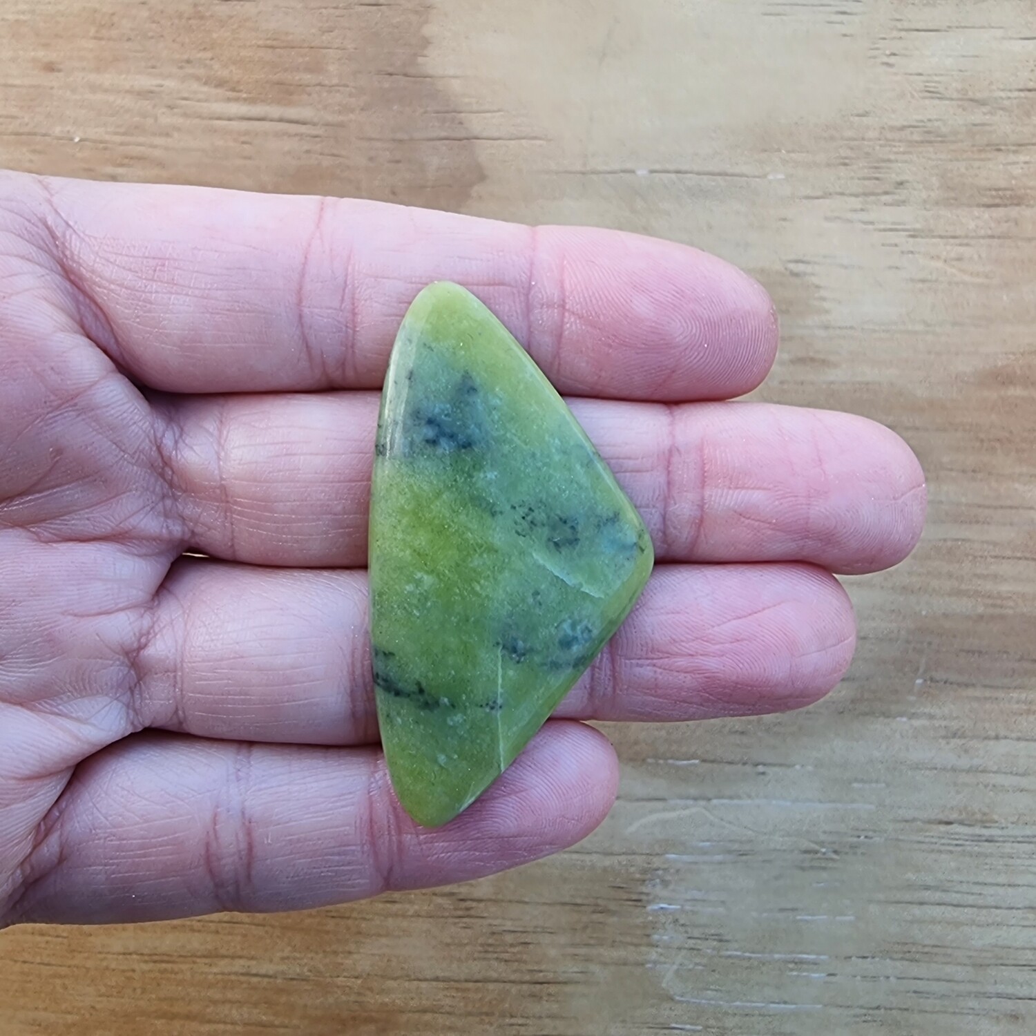 Nephrite Jade Cabochon / Pendant for jewelry making or diy craft projects 10.7gr