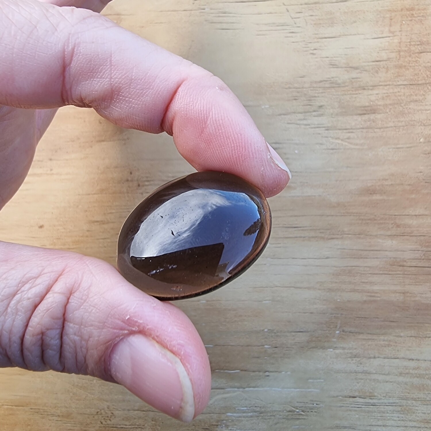 Smokey Quartz Cabochon / Pendant for jewelry making or diy craft projects 10gr