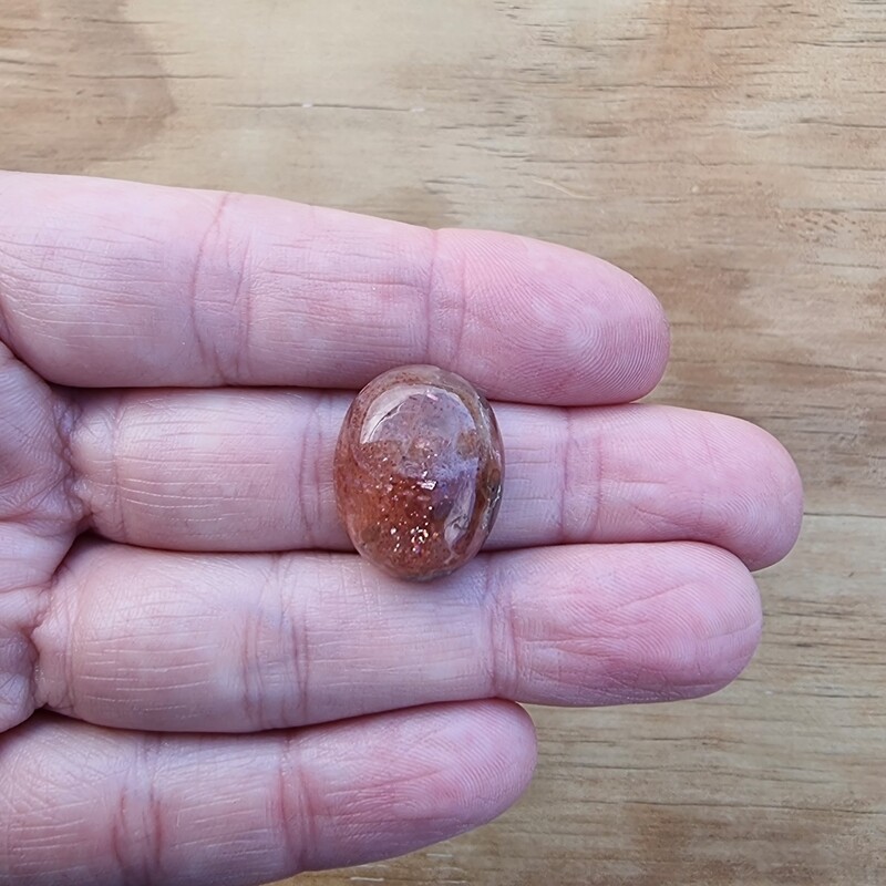 Sunstone Cabochon / Pendant for jewelry making or diy craft projects 4.8gr