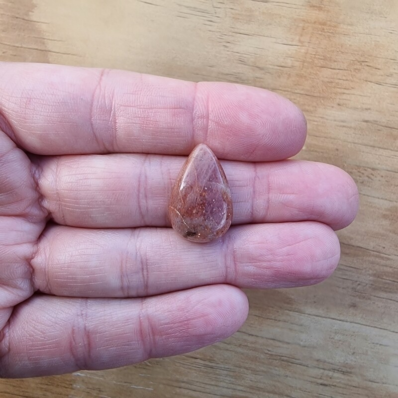 Sunstone Cabochon / Pendant for jewelry making or diy craft projects 2.9gr