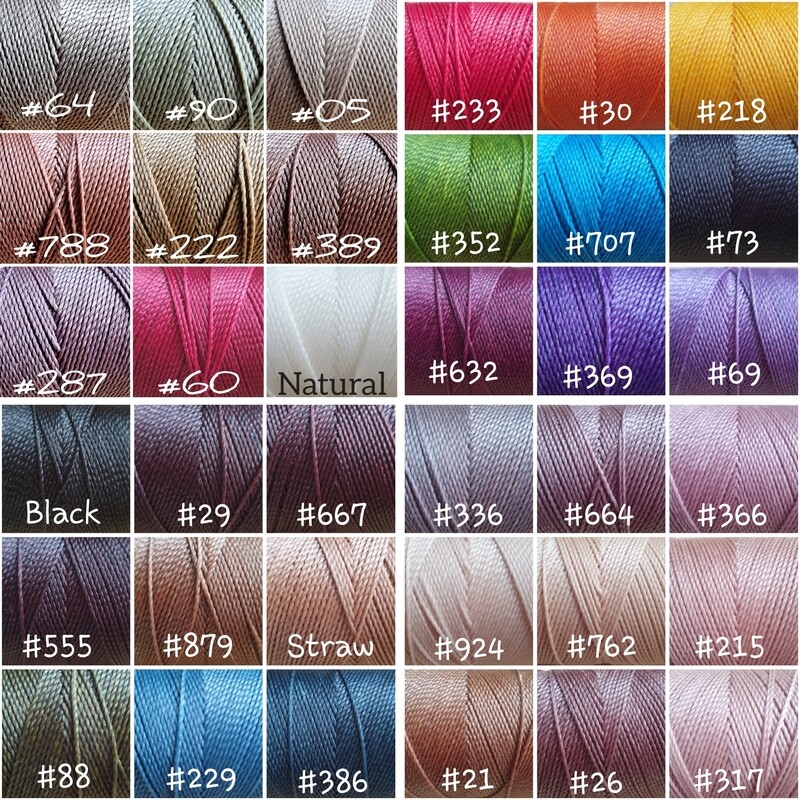 5 metre cut length 1mm Macrame Jewelry Thread Premium Quality Linhasita