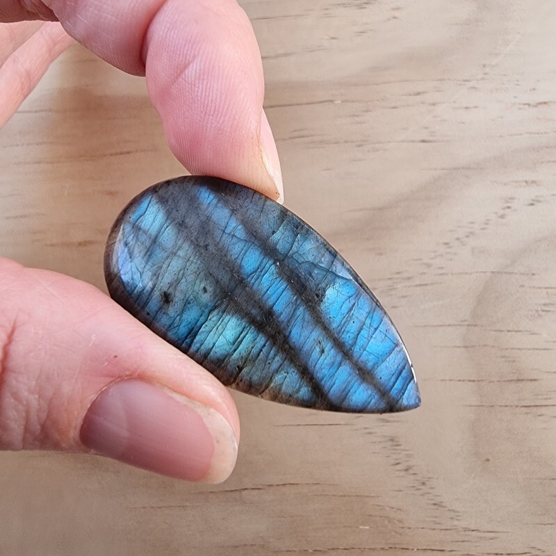 Labradorite Cabochon / Pendant for jewelry making or diy craft projects 12.3gr