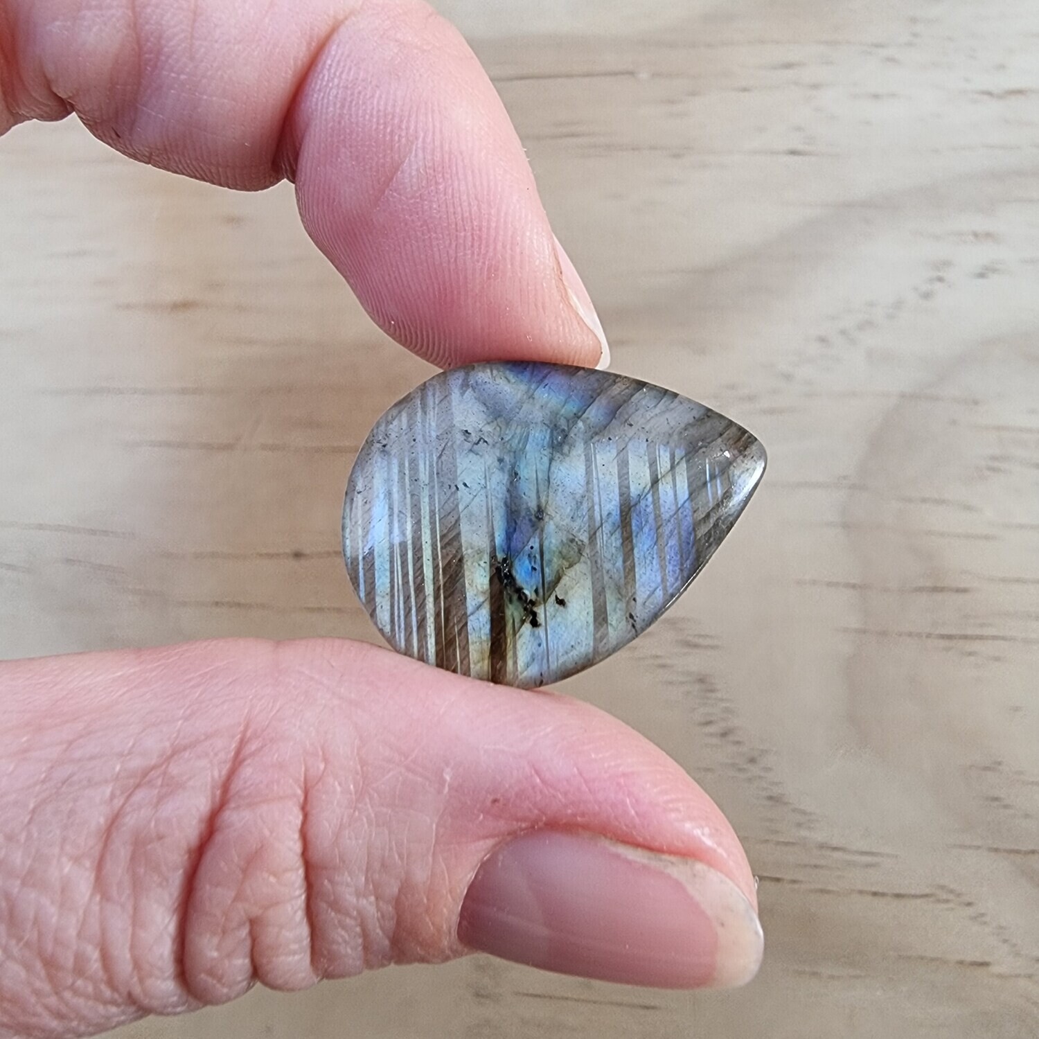 Labradorite Cabochon / Pendant for jewelry making or diy craft projects 5.3gr