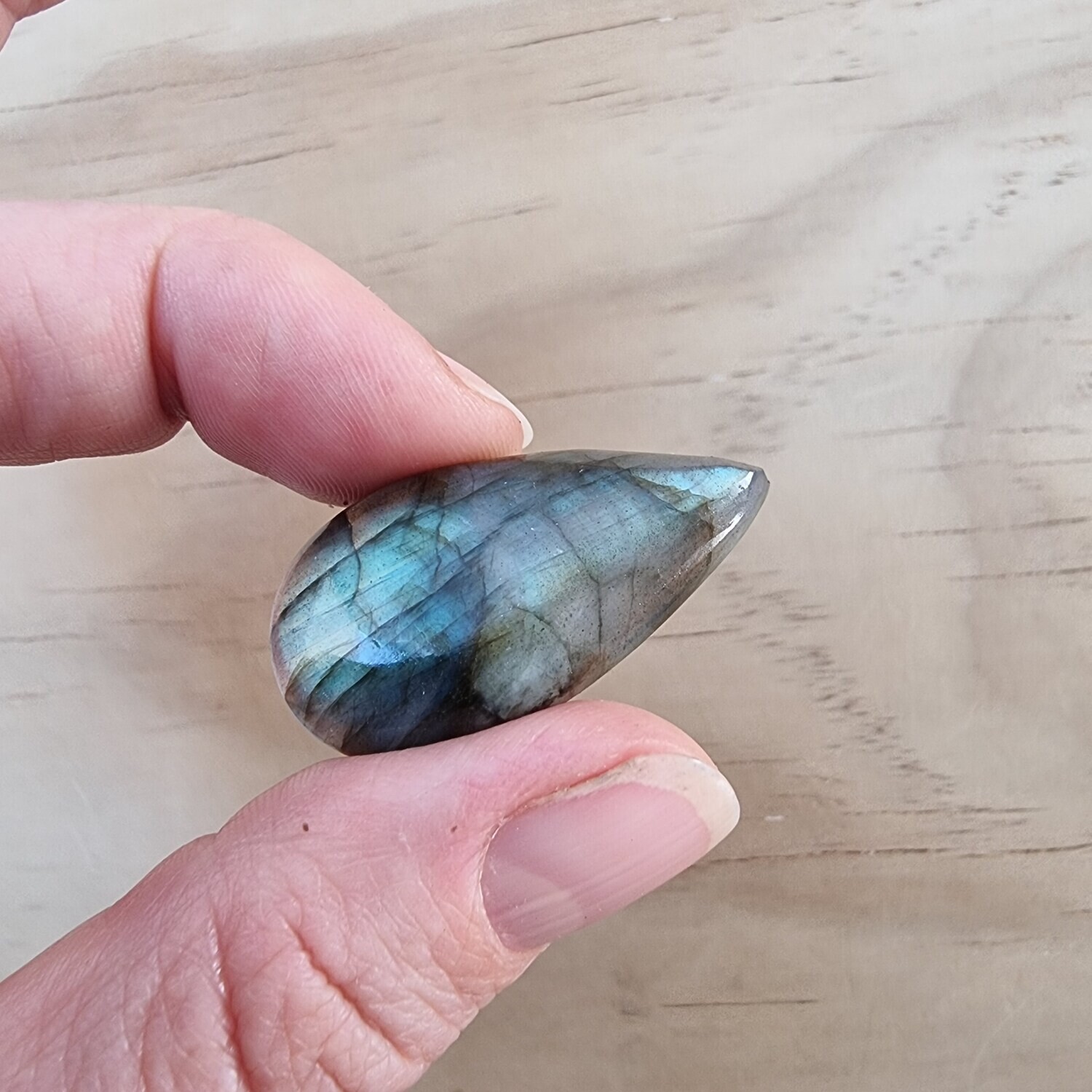 Labradorite Cabochon / Pendant for jewelry making or diy craft projects 9.2gr