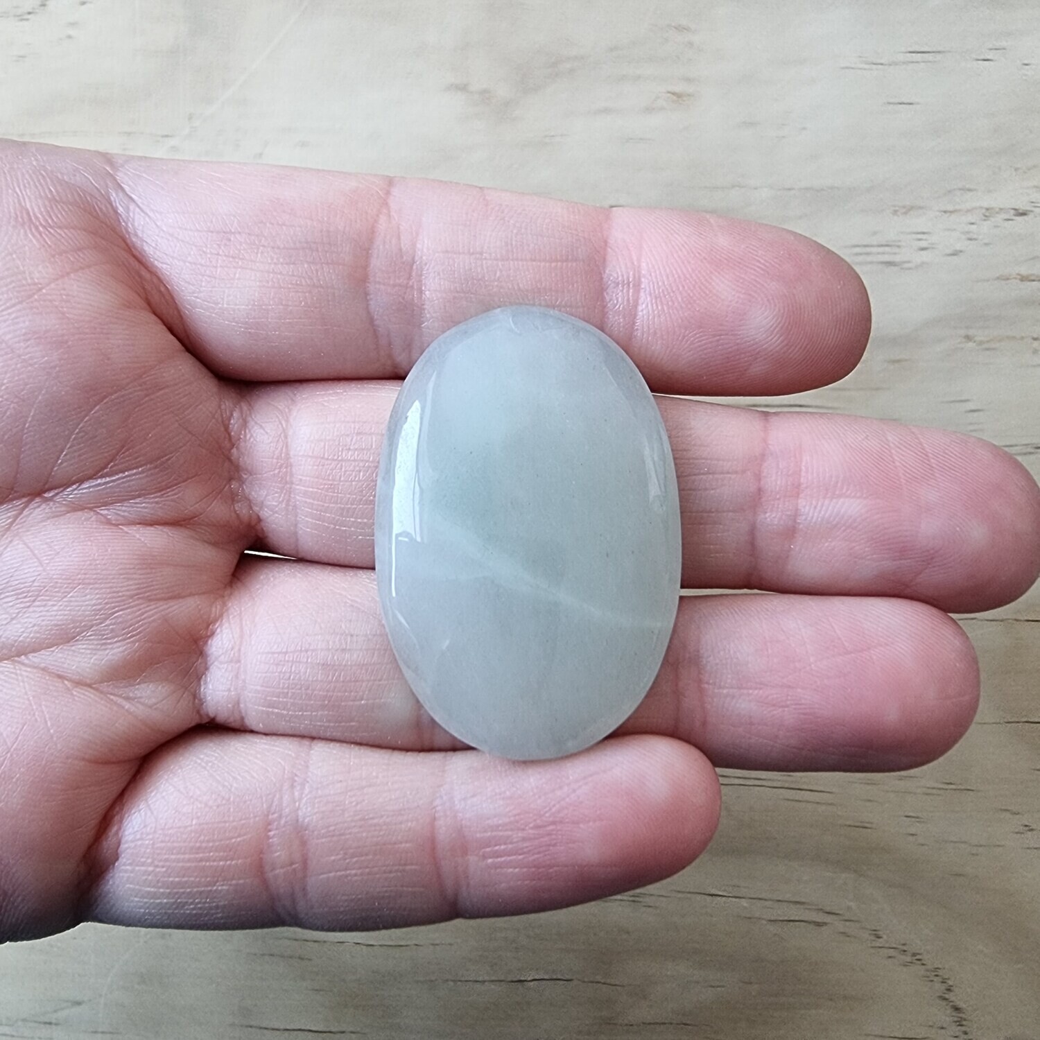 Green Aventurine Cabochon / Pendant for jewelry making or diy craft projects 14.3gr