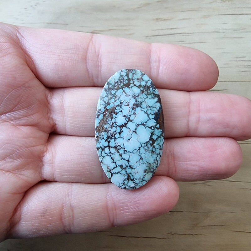 Dyed Magnesite Cabochon / Pendant for jewelry making or diy craft projects 13.2gr