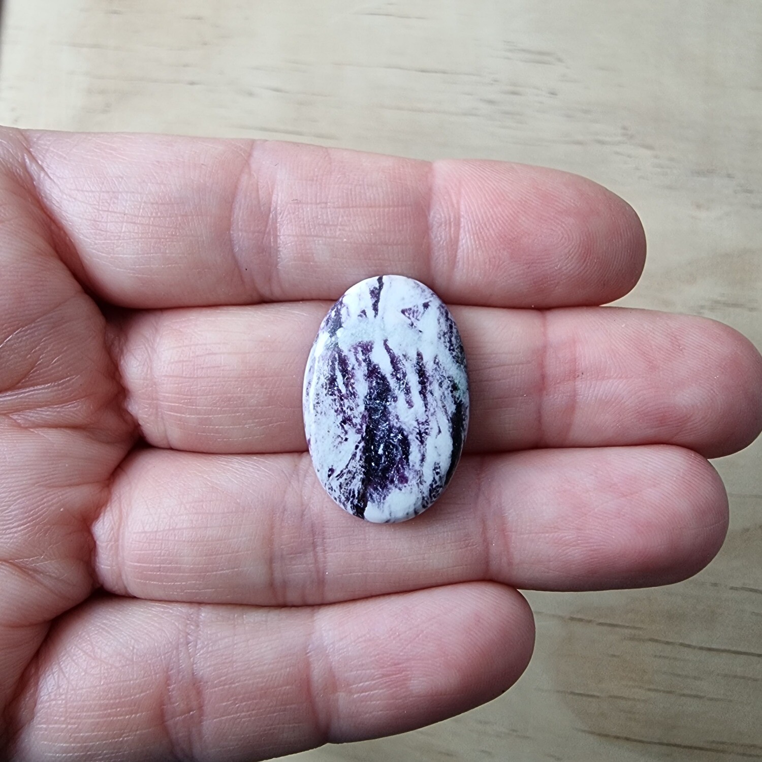 Kammererite Cabochon / Pendant for jewelry making or diy craft projects 5gr