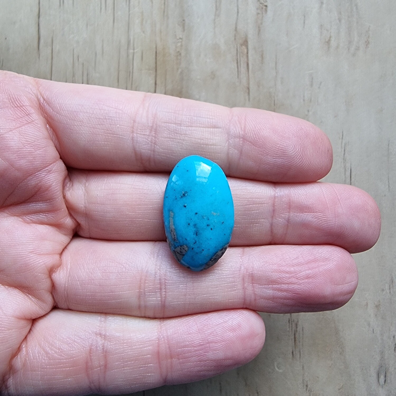 Persian Turquoise Cabochon / Pendant for jewelry making or diy craft projects 5.6gr