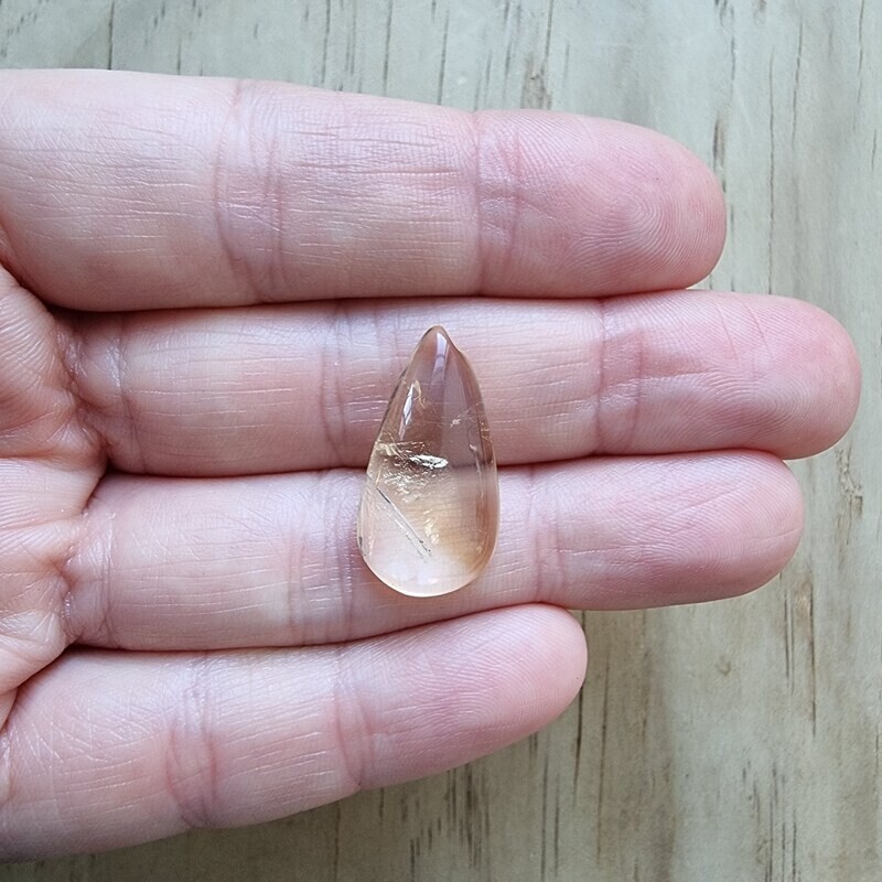 Citrine Cabochon / Pendant for jewelry making or diy craft projects 2.8gr