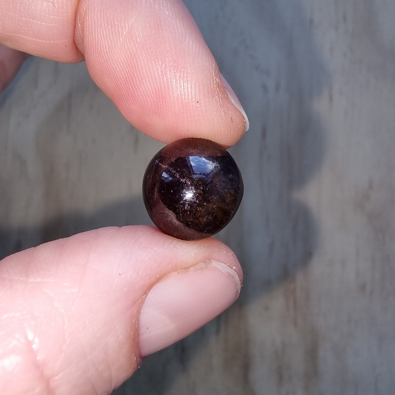 Star Garnet Cabochon / Pendant for jewelry making or diy craft projects 4.8gr