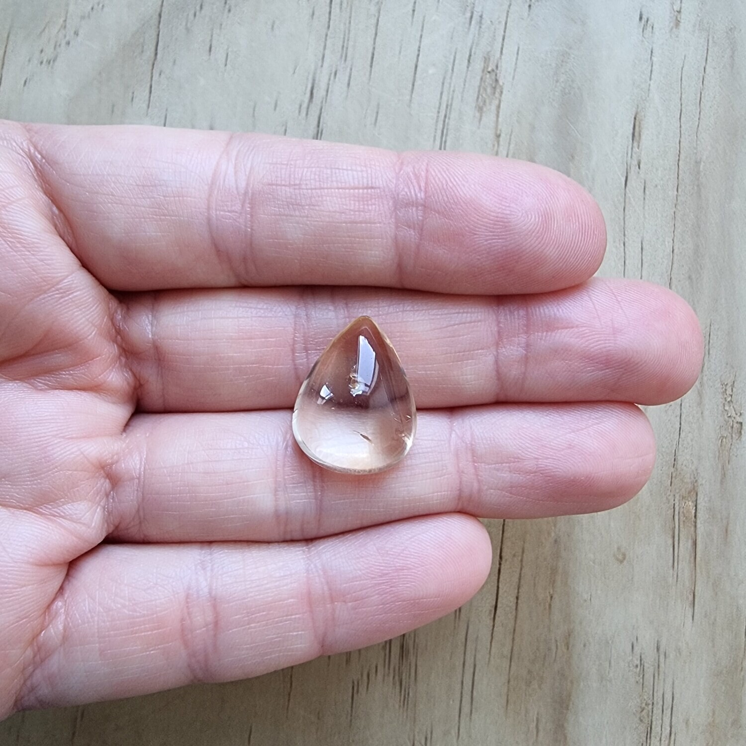 Citrine Cabochon / Pendant for jewelry making or diy craft projects 3.4gr