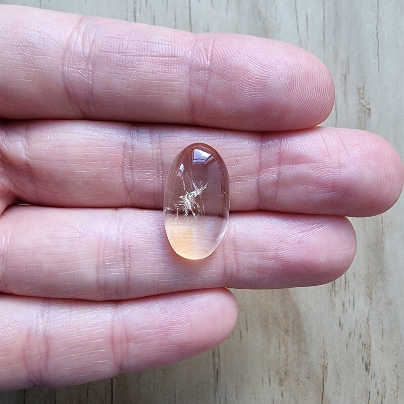 Citrine Cabochon / Pendant for jewelry making or diy craft projects 2.9gr