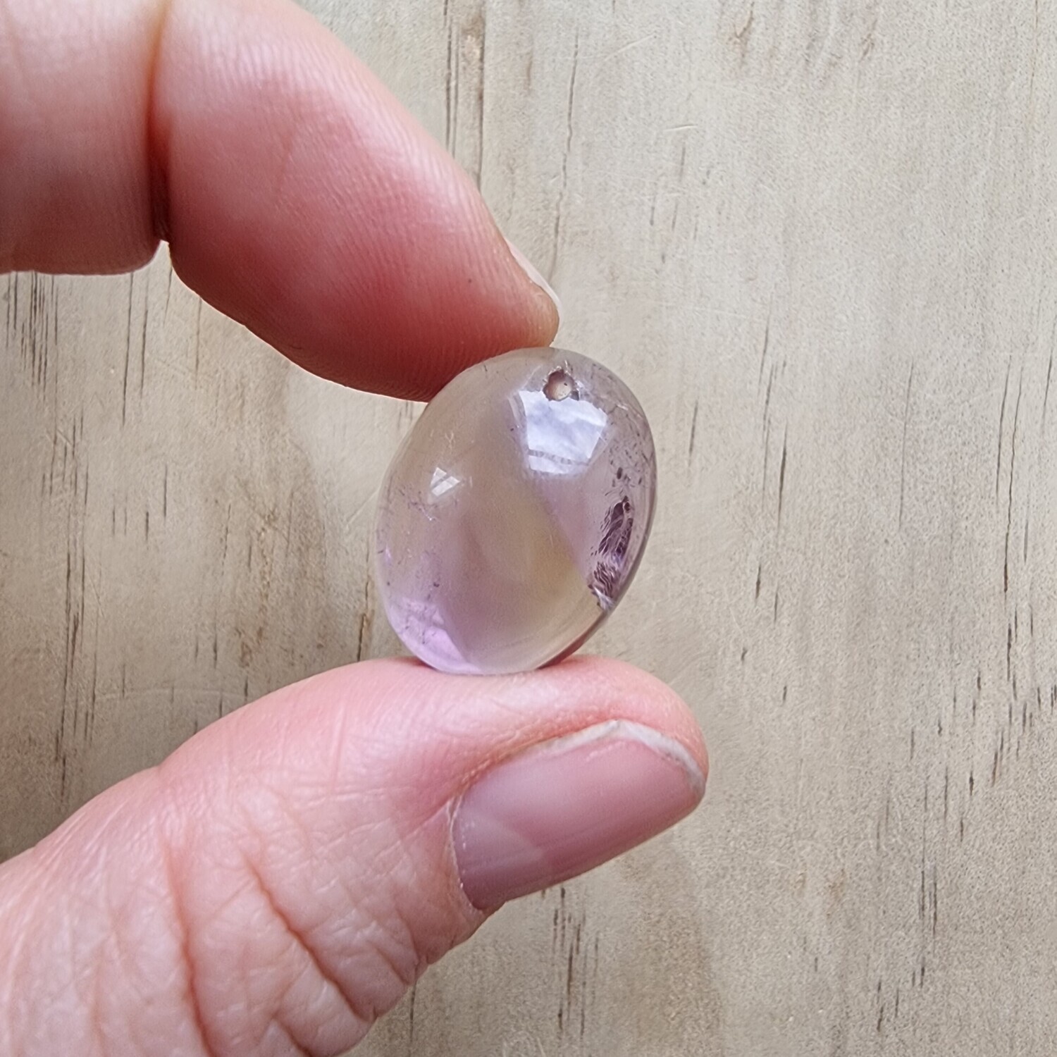 Ametrine top drilled Pendant for jewelry making or diy craft projects 4.7gr
