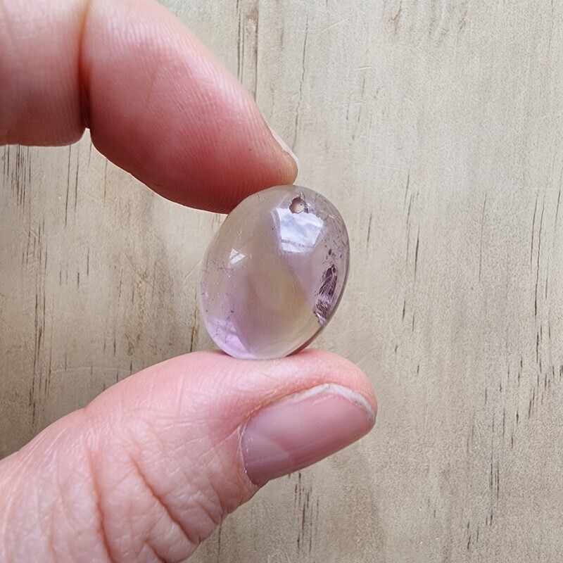 Ametrine top drilled Pendant for jewelry making or diy craft projects 4.7gr