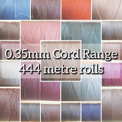 0.35mm Linhasita Cord Range