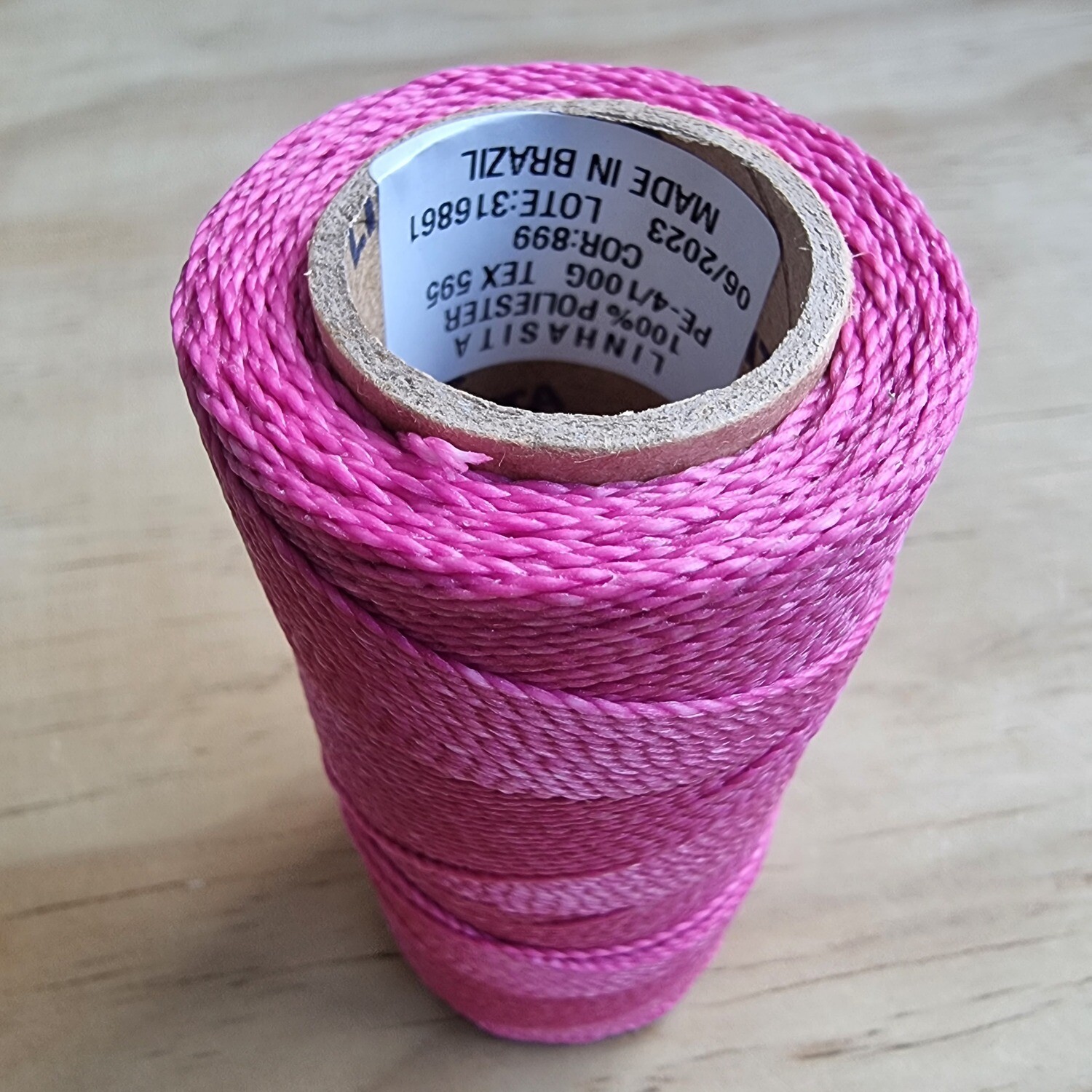 Cor #899 1mm Waxed Linhasita Thread 170m Spool