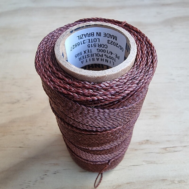 Cor #515 1mm Waxed Linhasita Thread 170m Spool