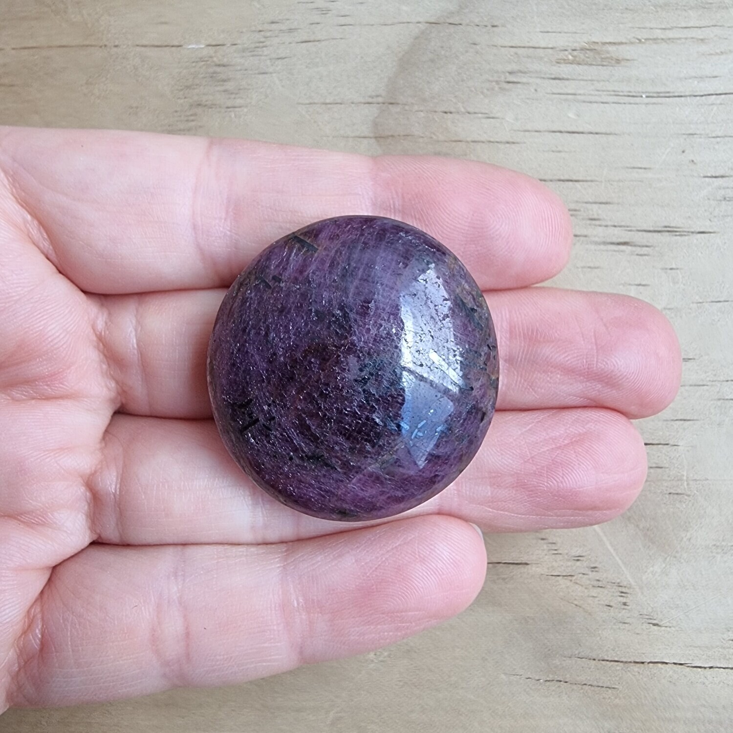 Ruby Cabochon / Pendant for jewelry making or diy craft projects 42.9gr