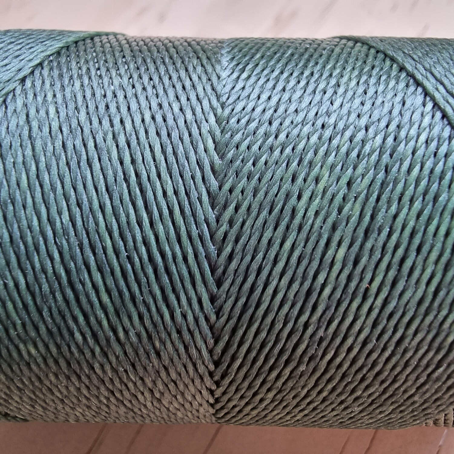 Cor #367 0.5mm 330metre spool of Premium Linhasita 100% Waxed Polyester