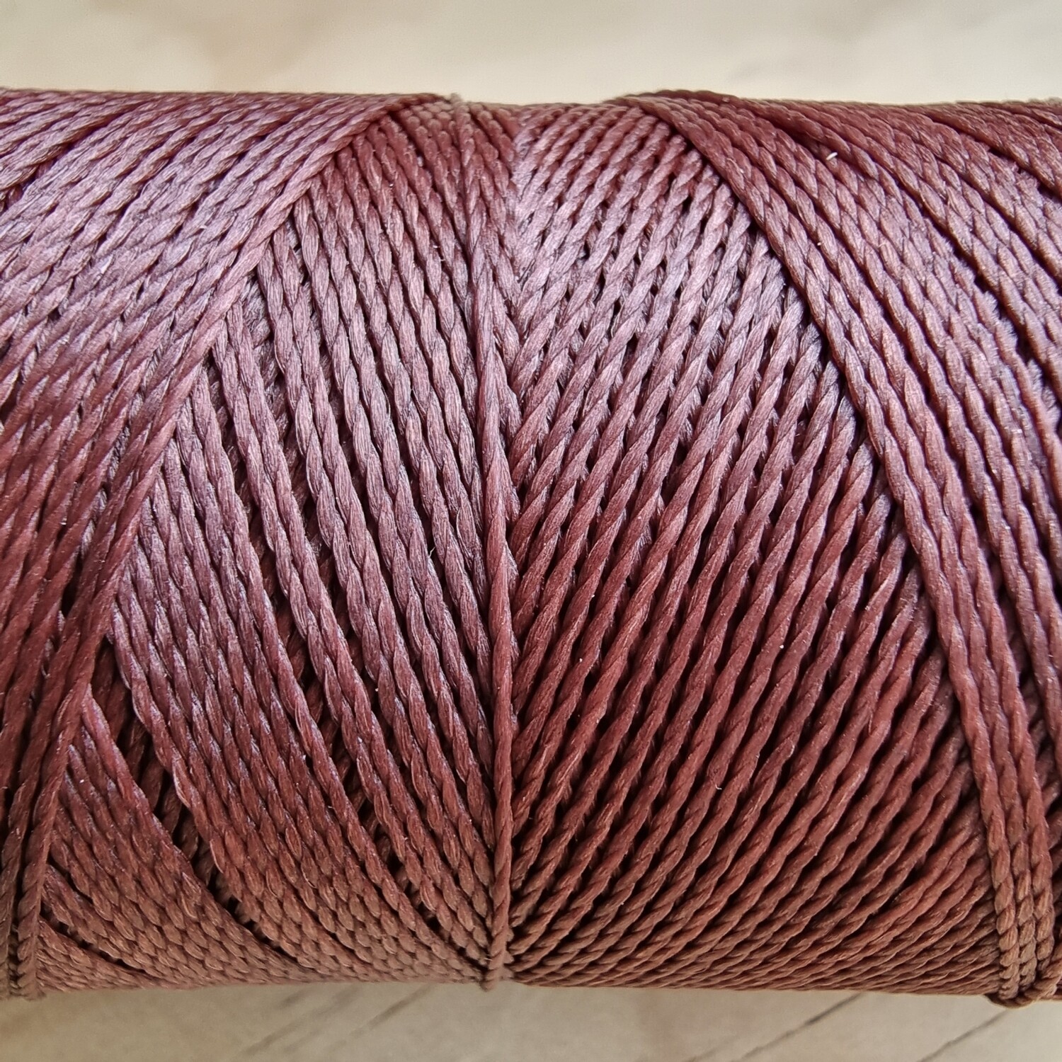 Cor #488 0.5mm 330metre spool of Premium Linhasita 100% Waxed Polyester