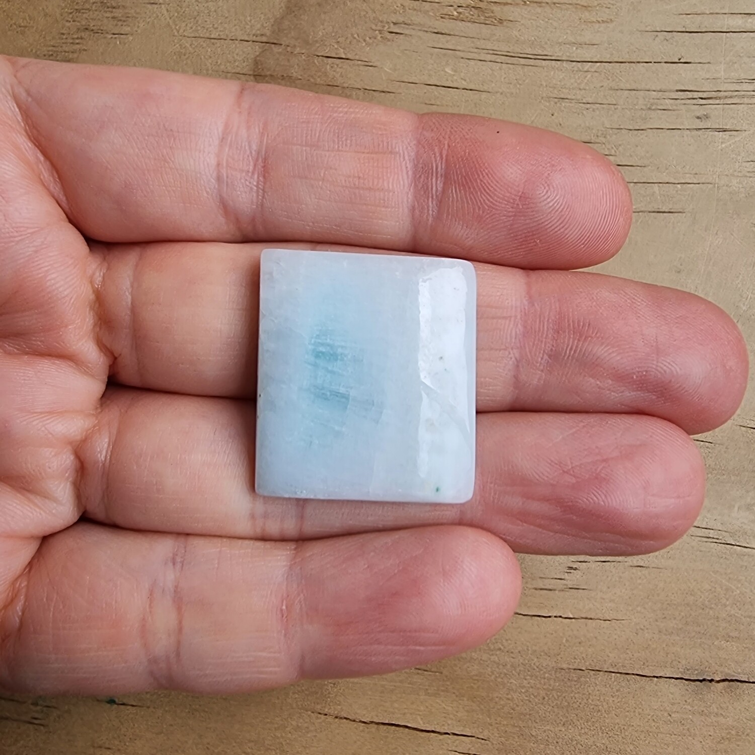 Caribbean Calcite Cabochon / Pendant for jewelry making or diy craft projects 8.1gr