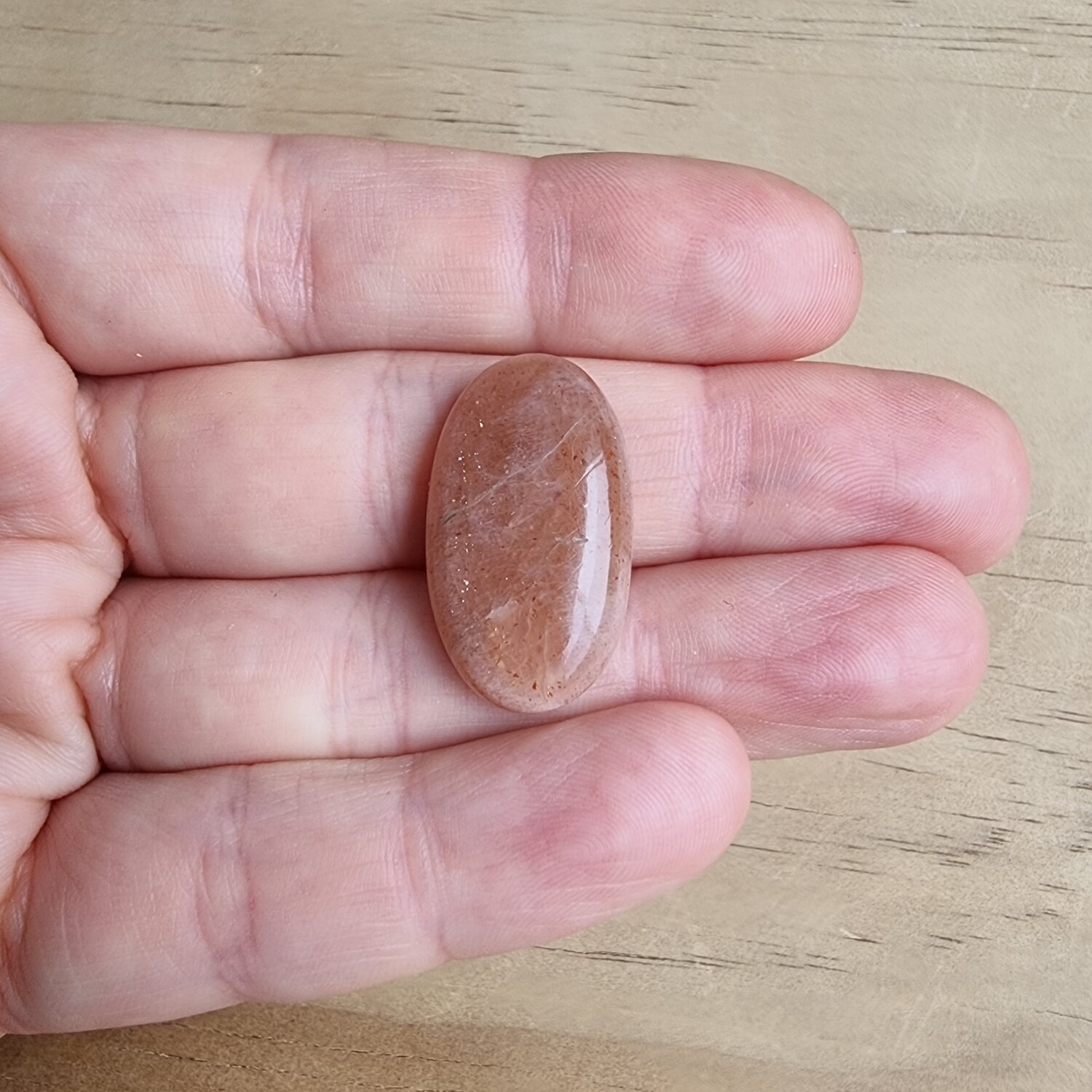 Sunstone Cabochon / Pendant for jewelry making or diy craft projects 4.9gr