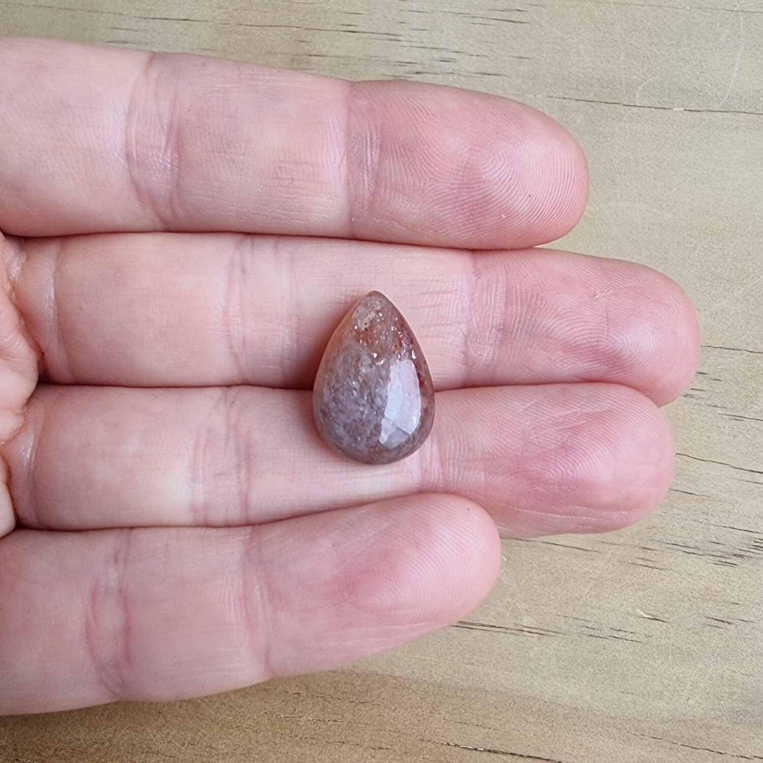 Sunstone Cabochon / Pendant for jewelry making or diy craft projects 2gr