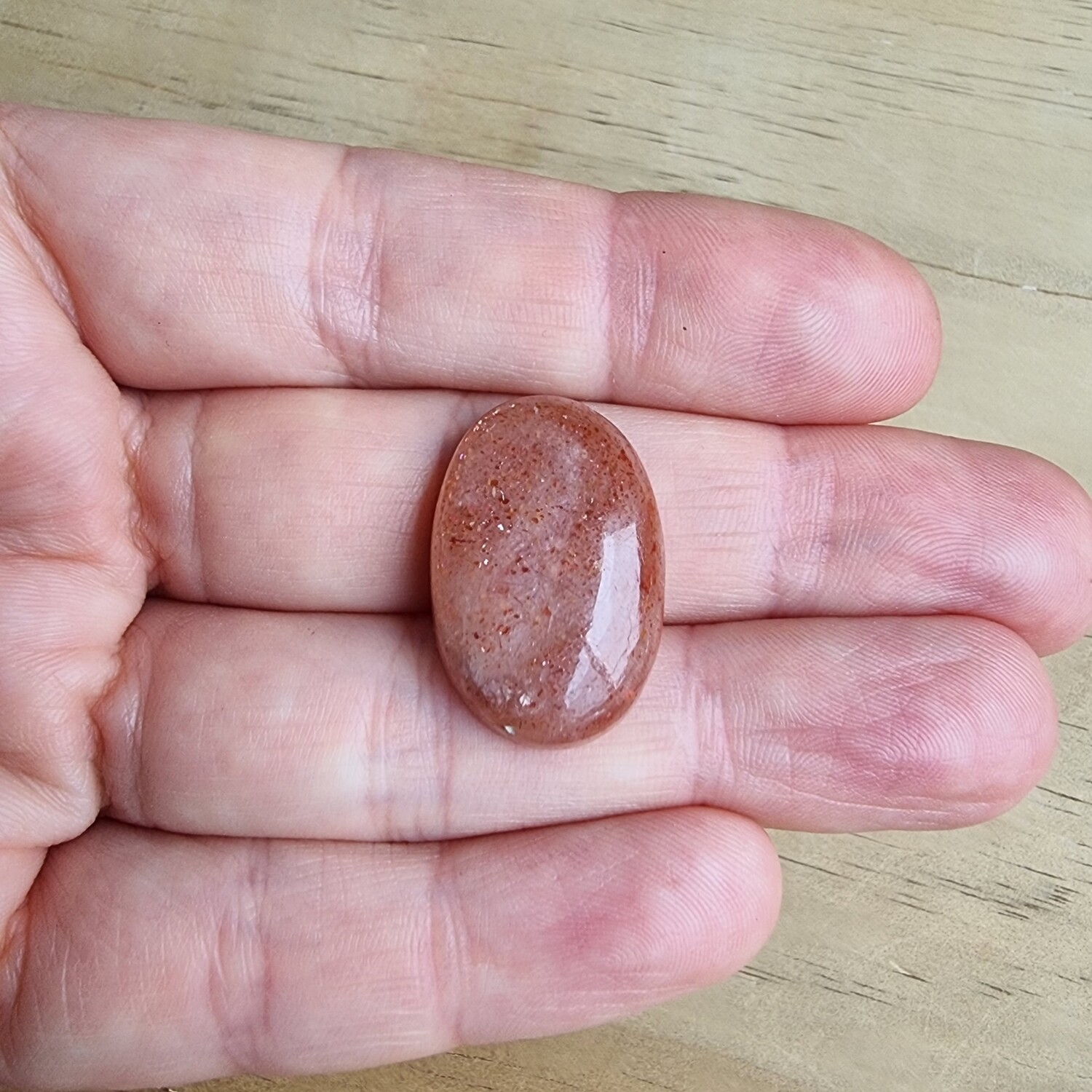Sunstone Cabochon / Pendant for jewelry making or diy craft projects 4.8gr
