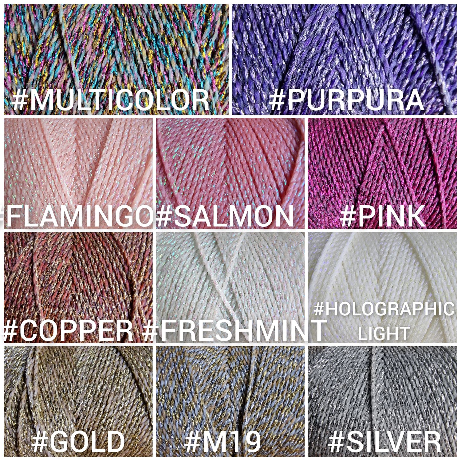 1mm Metallic Waxed Linhasita Thread FULL 170metre Spool