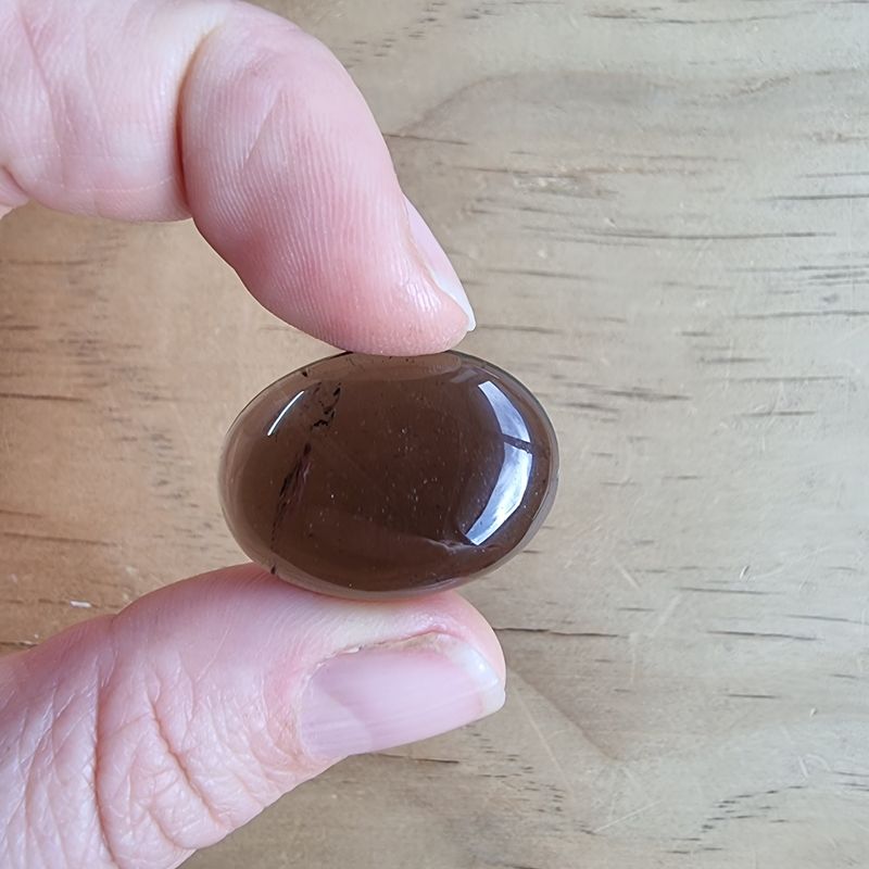 Smokey Quartz Cabochon / Pendant for jewelry making or diy craft projects 7gr