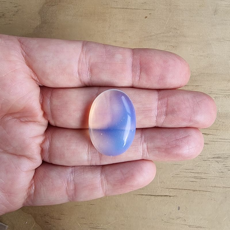 Opalite Cabochon / Pendant for jewelry making or diy craft projects 6.5gr