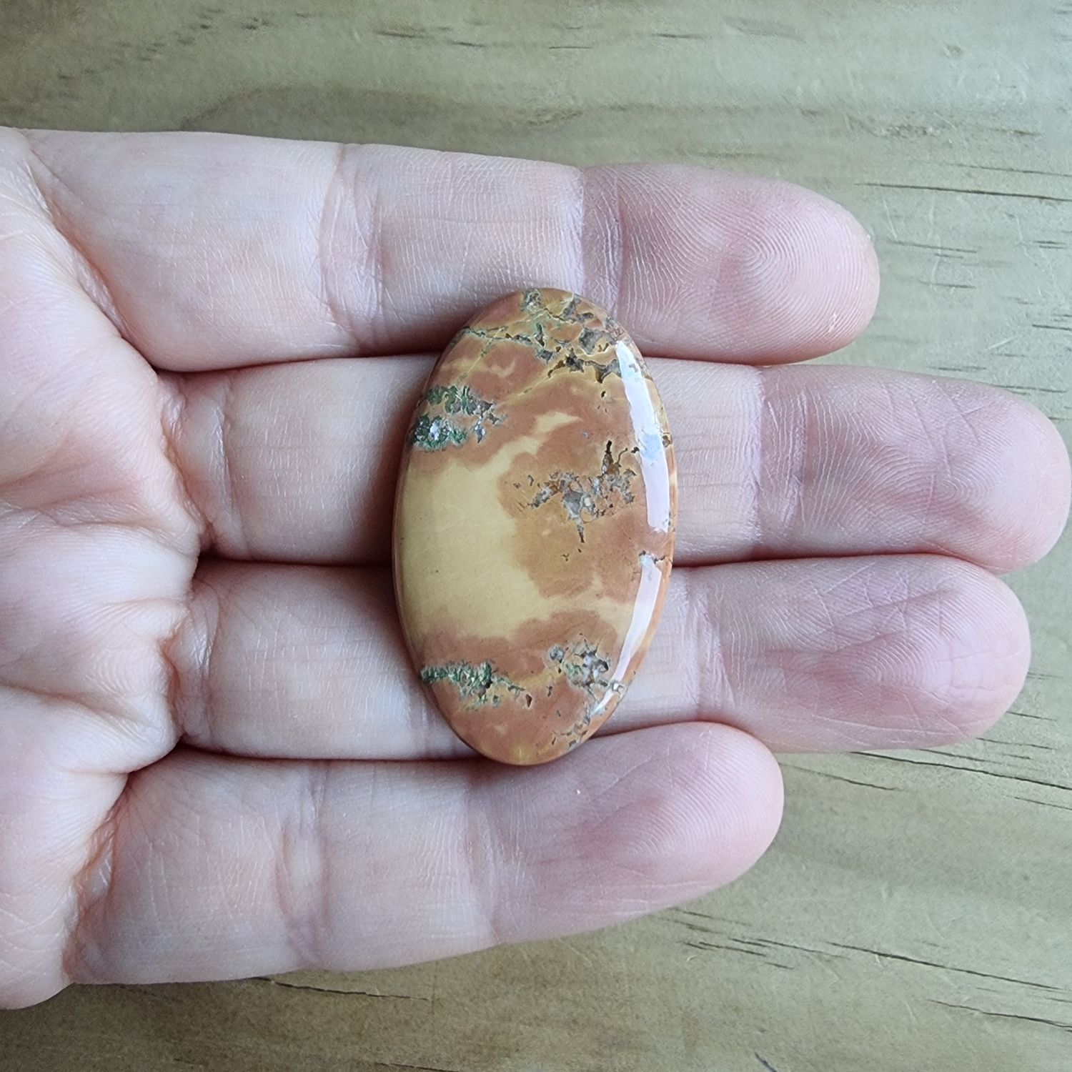 Malingano Jasper Cabochon / Pendant for jewelry making or diy craft projects 8.8gr
