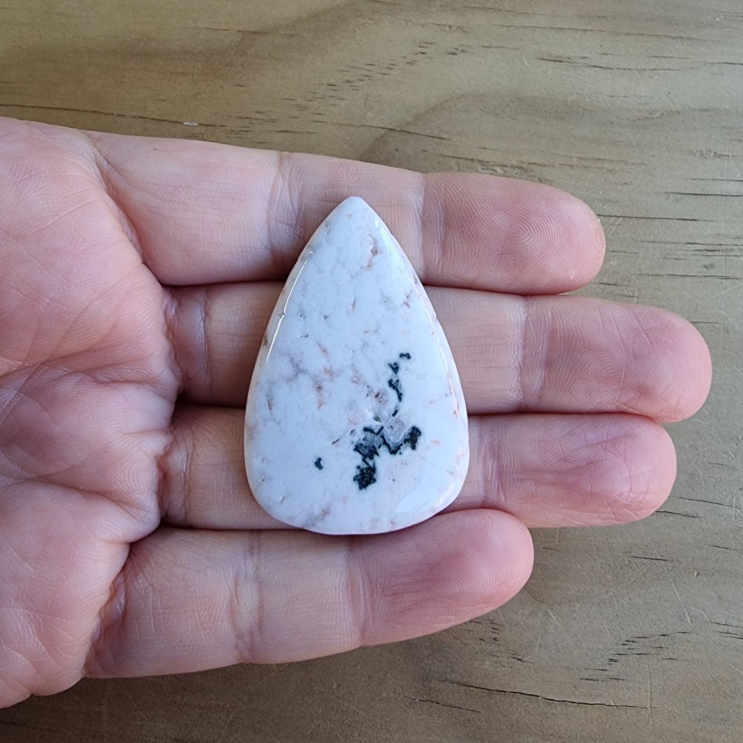 Solar Quartz Cabochon / Pendant for jewelry making or diy craft projects 12gr
