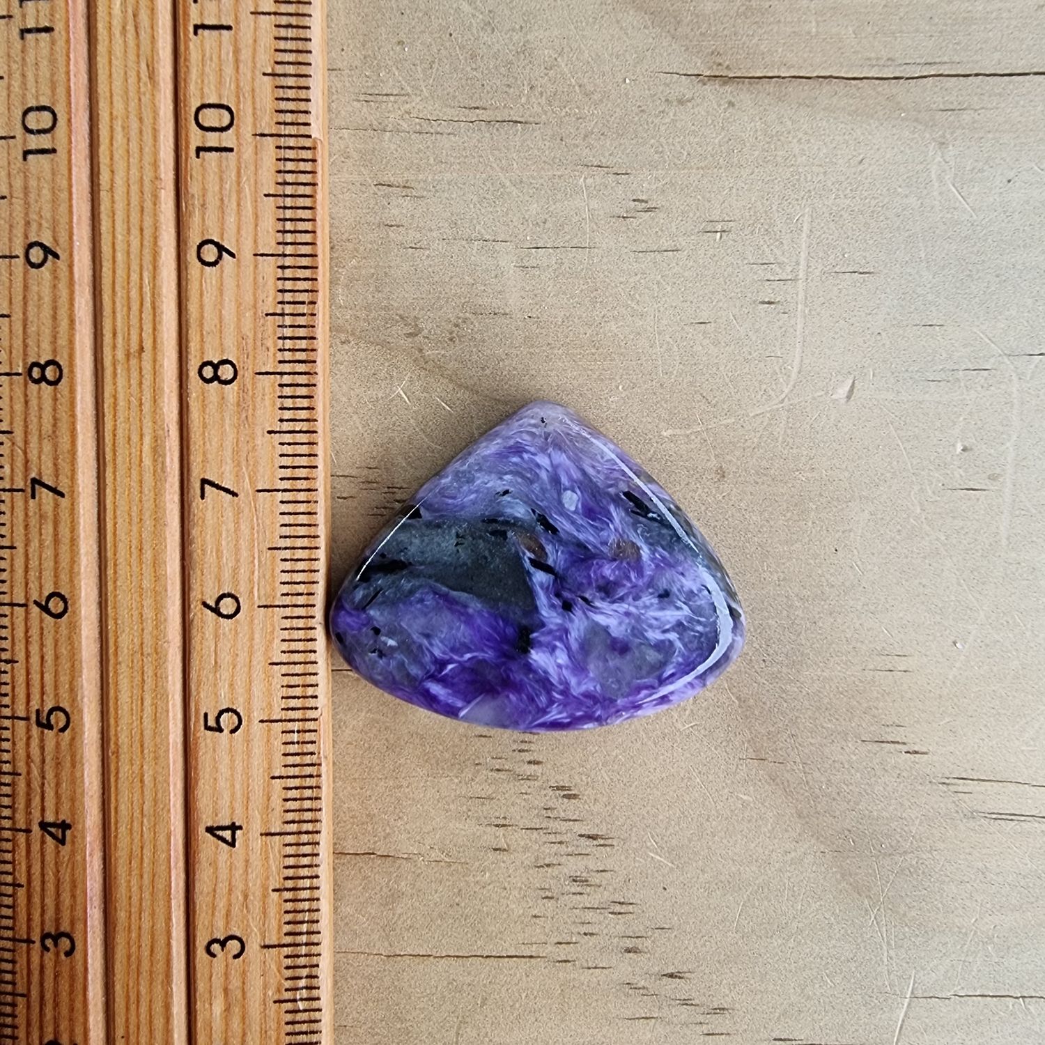 Charoite Cabochon / Pendant for jewelry making or diy craft projects 12gr