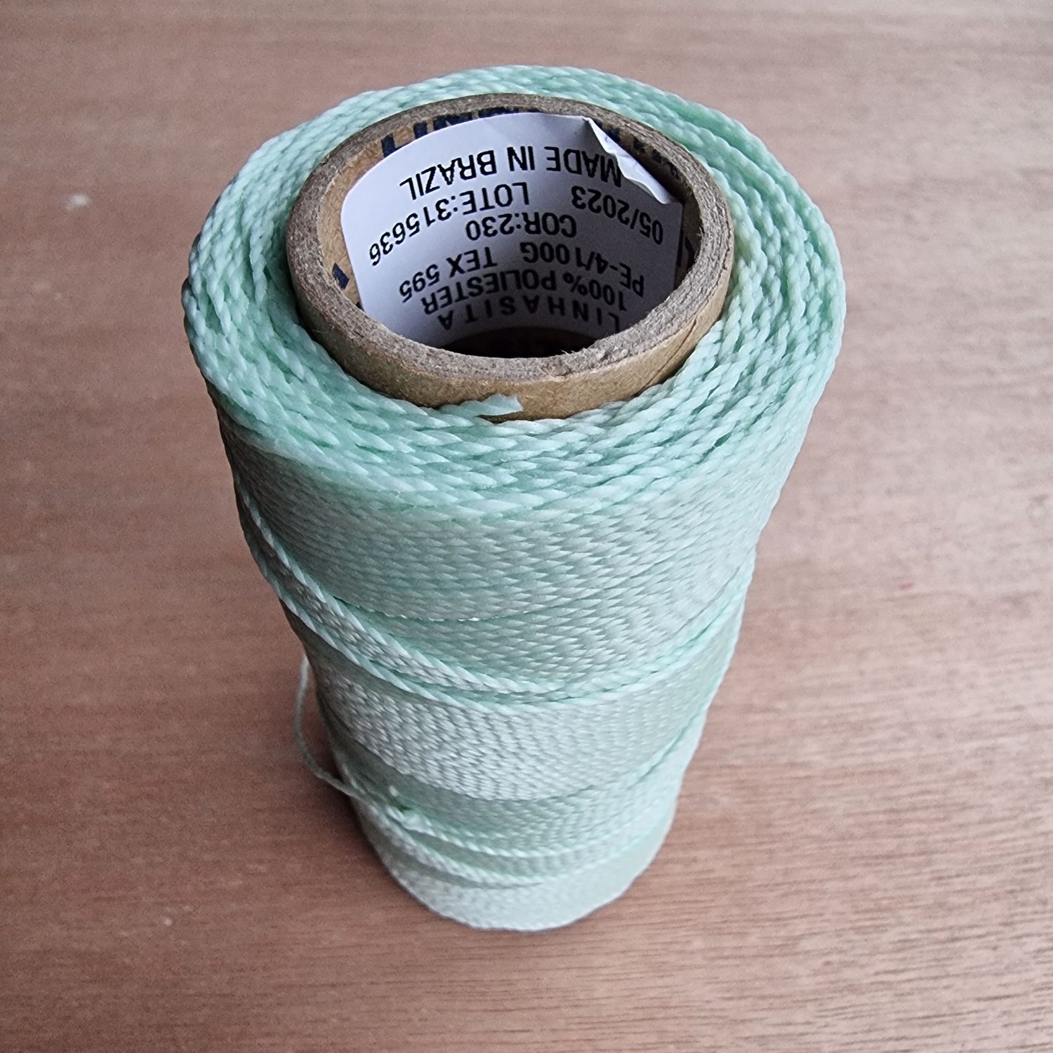 Cor #230 1mm Waxed Linhasita Thread 170m Spool